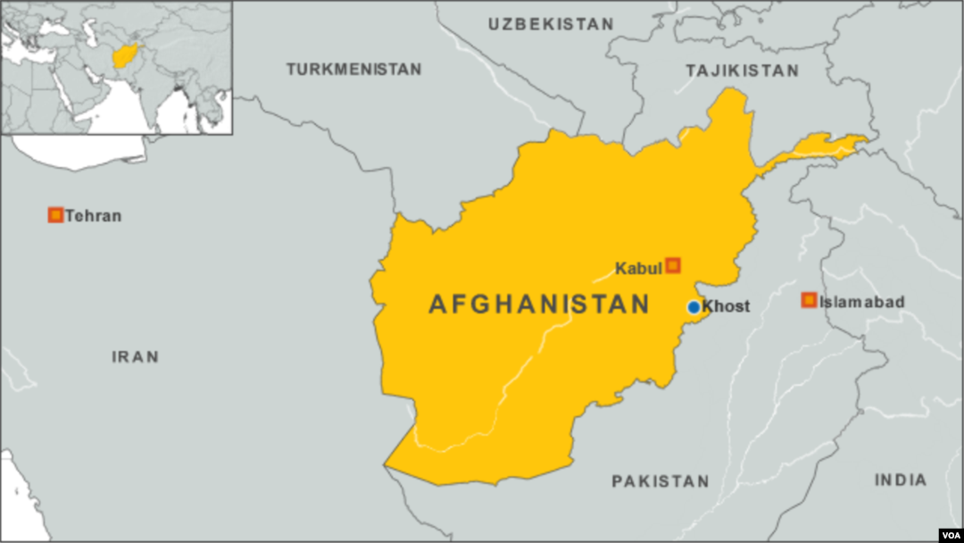 Map of Afghanistan