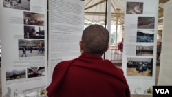 ཕྱི་དྲིལ་བོད་ཀྱི་འགྲེམས་སྟོན་ཁང་ནས་ཛ་དྲག་གི་དྲི་བ་ཞེས་པའི་བརྗོད་གཞིའི་ཐོག་རྡ་རམ་ས་ལའི་ཐེག་ཆེན་ཆོས་གླིང་གཙུག་ལག་ཁང་དུ་སྐོར་བསྐྱོད་འགྲེམས་སྟོན་ཞིག་དབུ་འབྱེད་གནང་བ། 