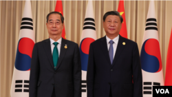 중국의 시진핑 주석이 23일 항저우의 시후 국빈관에서 아시안게임 개막식 참석차 방중한 한덕수 한국 국무총리를 만났다. (사진: 대한민국 국무조정실·국무총리비서실(OPM))