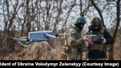 Дроны ВСУ (Архивное фото из официального Телеграм-канала Президента Украины Владимира Зеленского ).