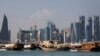 FILE - The Doha skyline is seen on Nov. 11, 2022. Envoys from several countries will meet Monday in Doha to discuss the situation in Afghanistan. 