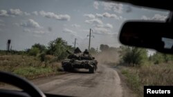 Командувач угруповання військ ЗСУ «Таврія» Олександр Тарнавський заявив, що Збройні сили України прорвали лінію оборони російських військ біля села Вербове у Запорізькій області. Архівне фото: танк ЗСУ в Запорізькій області