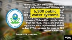 US Environmental Protection Agency statement on PFAS