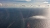 Поверхность Балтийского моря после подрыва трубопровода (архивное фото)