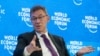 Albert Bourla, CEO of Pfizer gestures during a discussion at the World Economic Forum (WEF) in Davos, Switzerland, May 25, 2022. 