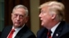 Sobiq mudofaa vaziri Jim Mattis va Prezident Tramp