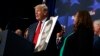 President Donald Trump speaks about immigration alongside family members affected by crime committed by undocumented immigrants, at the South Court Auditorium in the White House complex, June 22, 2018, in Washington.