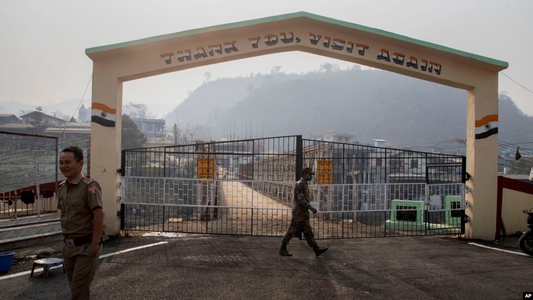 India Myanmar border