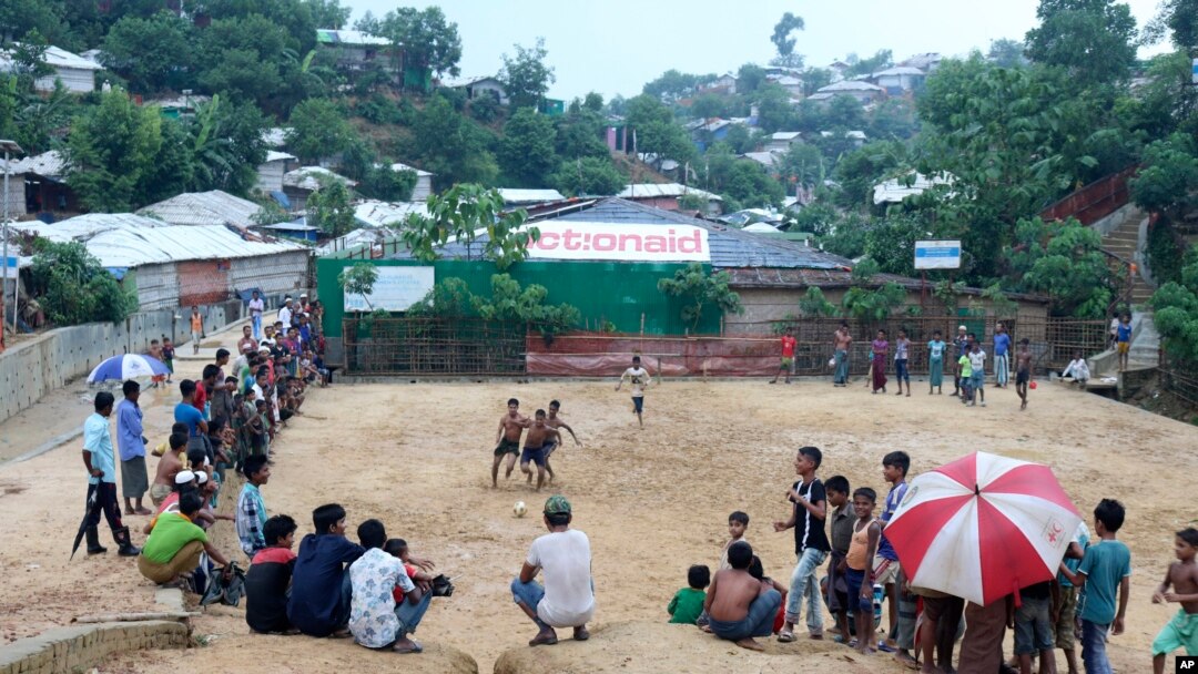ကုတုပလောင် ဒုက္ခသည်စခန်း မြင်ကွင်းတခု။ (ဇွန် ၁၊ ၂၀၂၀)