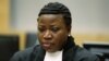 ICC Chief Prosecutor Fatou Bensouda in the courtroom, The Hague, July 10, 2012. 