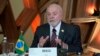 Brazilian President Luiz Inacio Lula da Silva speaks during the 63rd Mercosur Summit in Rio de Janeiro, Brazil, Dec. 7, 2023. He said on Aug. 15, 2024, that Venezuela should publish voting tallies that the country has so far failed to release.