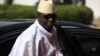FILE - Gambia's President Yahya Jammeh arrives for a summit to address a seminar on security during an event marking the centenary of the unification of Nigeria's north and south in Abuja, Nigeria.