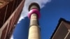 At the foot of one of Johannesburg's most recognizable landmarks, the Hillbrow tower.