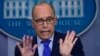 Senior White House economic adviser Larry Kudlow speaks during a briefing at the White House in Washington, June 6, 2018, on the upcoming G-7 summit. 