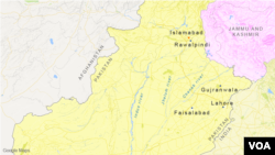 Hind, Jelum va Chenab daryolari Himolay tog'laridan boshlanadi