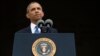 President Barack Obama pauses while speaking at a ceremony in Washington, Aug. 28, 2013. 
