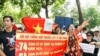 Dân Việt tưởng niệm 25 năm trận chiến Gạc Ma chống Trung Quốc