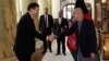U.N. Security Council delagation meets with Afghanistan President Ashraf Ghani in Kabul, Jan. 15, 2018.