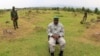 Congolese M23 rebel leader Bisimwa Bertrand speaks to the media after the deadline set by UN peacekeepers for rebels in the volatile eastern Democratic Republic of Congo to lay down their weapons passed, in Bunagana, DRC, August 2, 2013. (file)