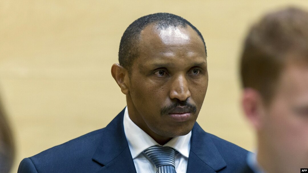Bosco Ntaganda na La Haies, Pays-Bas, 2 septembre 2015.