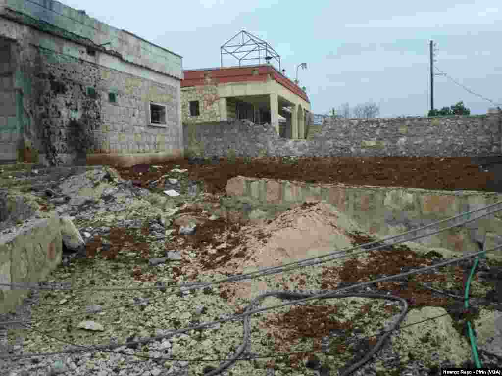 Dîmenên Bombebarana Tirkiyê Bo Ser Efrînê