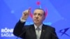Turkey's President Recep Tayyip Erdogan speaks during a meeting in Istanbul, July 21, 2017.