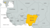 Baga, Nigeria map