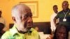 April 11: Former Ivorian President Laurent Gbagbo and his wife Simone, in the custody of forces loyal to Alassane Ouattara at the Golf Hotel in Abidjan, Ivory Coast. Forces stormed the bunker and arrested Gbagbo, whose refusal to hand over the presidency
