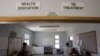 People await treatment at the Empilisweni Clinic that treat patient's for TB and HIV in Worcester, South Africa, February 4, 2008.