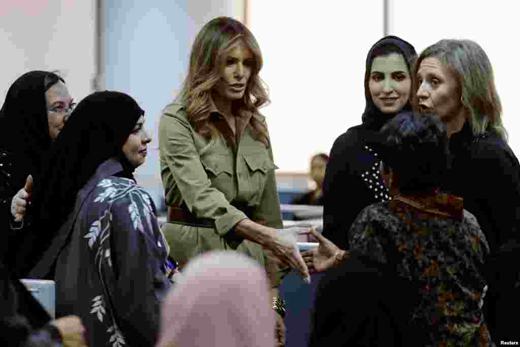 Prezident rafiqasi Melaniya Tramp Saudiya Arabistonida