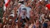 Supporters of ousted President Mohammed Morsi protest in Nasr City, Cairo, Egypt, July 9, 2013. 