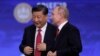 资料照：中国领导人习近平和俄罗斯总统普京在圣彼得堡出席国际经济论坛会议期间。（2019年6月7日）