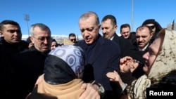 Prezident Erdog'an Qahramonmarashda