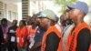 FILE - Ebola first responders.