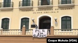 Greve na Procuradoria-Geral da República, Luanda, Angola