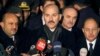 Turkish Minister of Interior, Suleyman Soylu, speaks to journalists in Ankara, Turkey, Dec. 19, 2016.