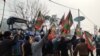 Young people are among those protesting the three farm laws that aim at reforming the agriculture sector in India. (A. Pasricha/VOA)