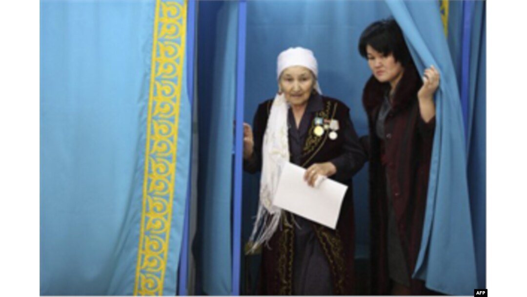 Qozog’iston rahbari saylovda mutlaq g’alaba qilishi kutilyapti