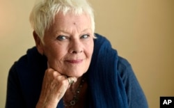 Judi Dench, a cast member in the film "Victoria and Abdul," poses for a portrait during the Toronto International Film Festival in Toronto, Sept. 11, 2017.