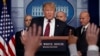 President Donald Trump speaks to reporters about border security in the briefing room of the White House, Jan. 3, 2019.