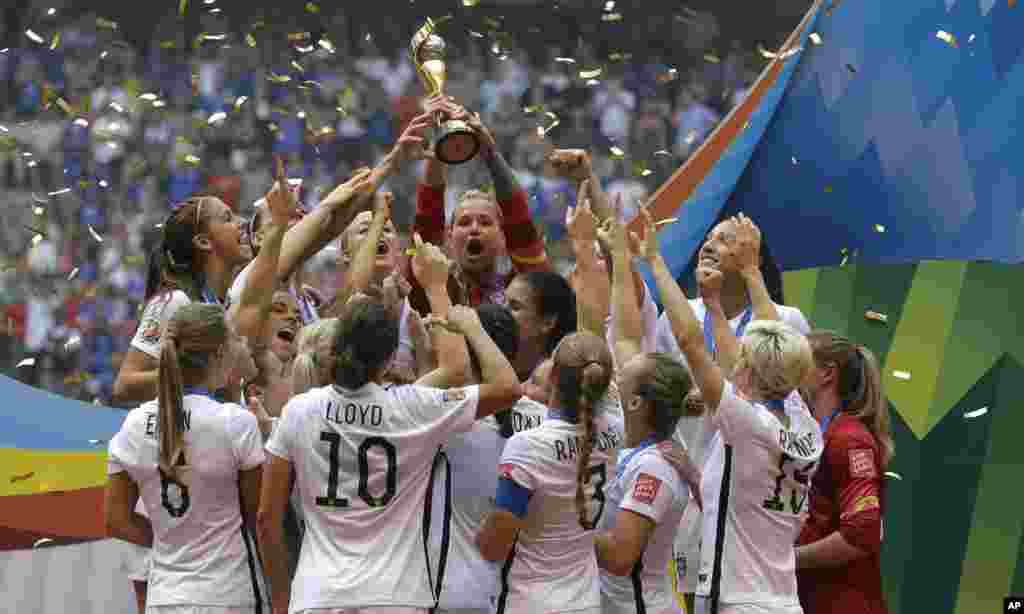 Futbol bo'yicha ayollar jahon chempionatida Amerika g'alaba qozondi. Kanadada yakshanba kuni o'tgan final o'yinida AQSh Yaponiyani 5-2 hisobida mag'lub etdi. 