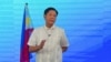 Philippines presidential election winner Marcos speaks to foreign media, in Mandaluyong