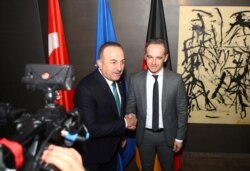 Turkiya va Germaniya Tashqi ishlar vazirlari Mavlut Chovusho'g'li va Hayko Maas