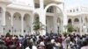 Protesters occupy Mali's presidential palace in the capital Bamako, May 21, 2012.