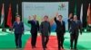 Heads of State of BRICS nations in New Delhi, India, March 29, 2012.