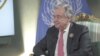 VOA Interview: UN Secretary-General Antonio Guterres