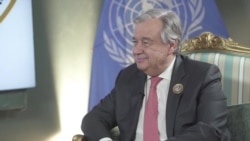 VOA Interview: UN Secretary-General Antonio Guterres