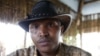 Indicted war criminal Bosco Ntaganda during Reuters interview, Goma, Democratic Republic of Congo (undated file photo).