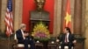 Ngoại trưởng Mỹ John Kerry gặp Chủ tịch nước Trương Tấn Sang tại Hà Nội hôm 7/8/2015.