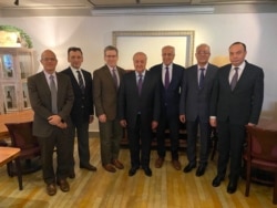 O'zbekiston va AQSh rasmiylari, Vashington, 2-iyul, 2021